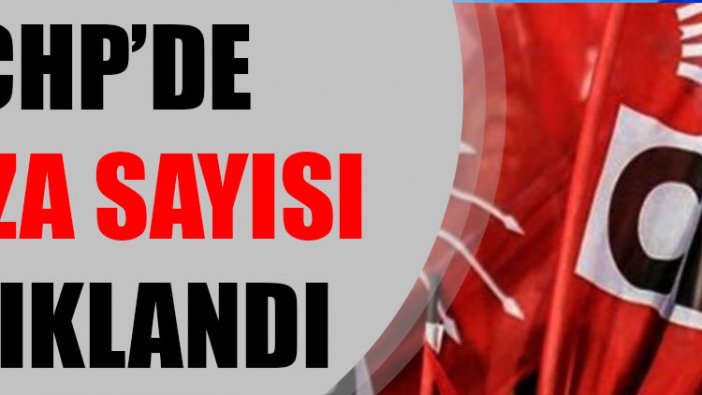 Son Dakika... CHP'de Kurultay için toplanan imza sayısı açıklandı