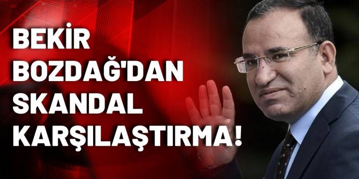 Bekir Bozdağ: Ya şampanya patlatanlar ya alnını secdeye koyanlar!