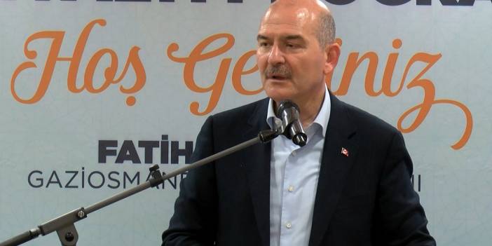 Bakan Soylu'dan garip sözler