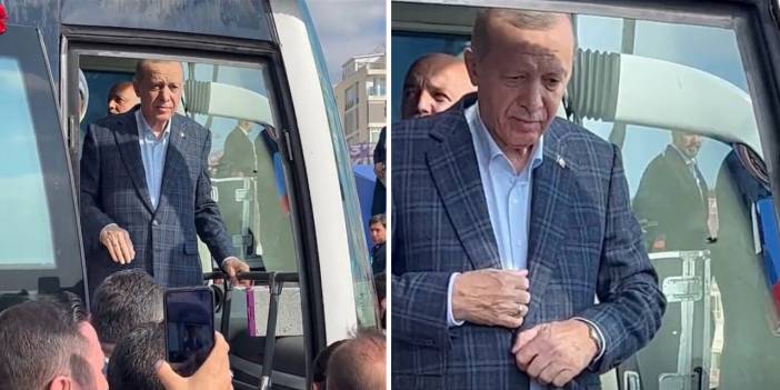 Erdoğan  cüzdanı çıkardı, kalınlığını gören vatandaş: Ooo