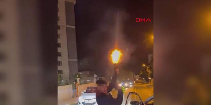 Pendik'te asker eğlencesinde havaya ateş açan şüpheli yakalandı