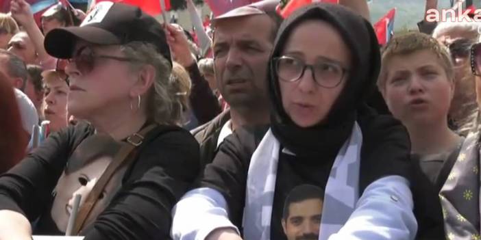 Sinan Ateş'in Kuzenleri Akşener'in Mitingine Katıldı, Adalet İstedi