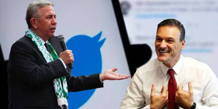 Mansur Yavaş'tan Alpay Özalan'a: Kasları beyninden fazla gelişmiş trol