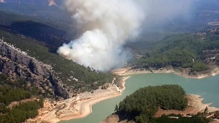 Antalya'da orman yangını