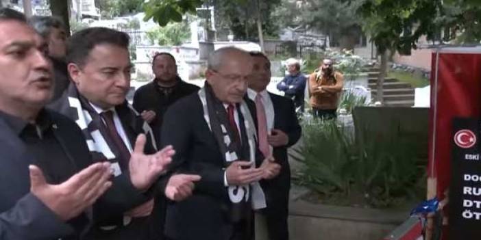Kemal Kılıçdaroğlu, Sinan Ateş'in mezarını ziyaret etti