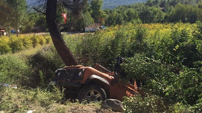 Safari cipi devrildi: 1 ölü, 8 yaralı