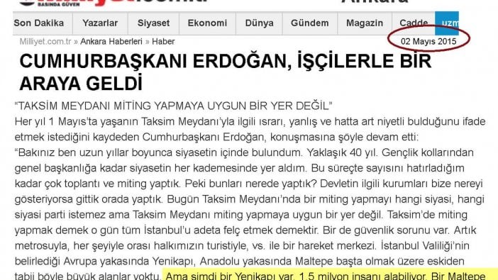 Valilik gece yarısı 'Adalet Mitingi' açıklaması yaptı, Erdoğan'ı alenen yalanladı!