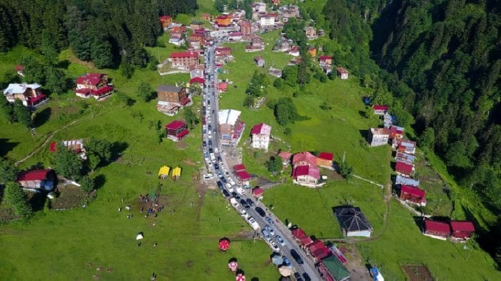 Ayder Yaylası'na katlı otopark