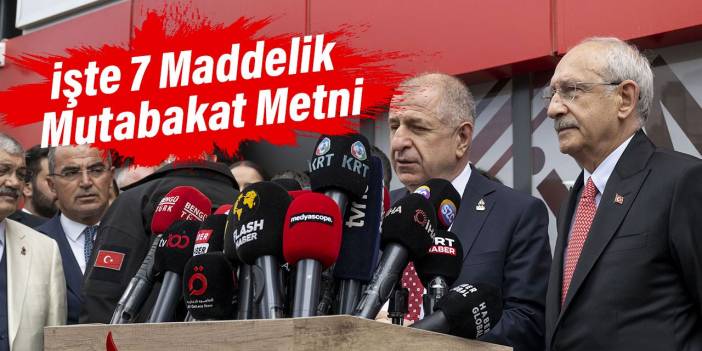 T&uuml;rkiye'nin G&ouml;z&uuml; Bu A&ccedil;ıklamadaydı... &Uuml;mit &Ouml;zdağ: Kemal Kılı&ccedil;daroğlu'nu Destekleme Kararı Aldık