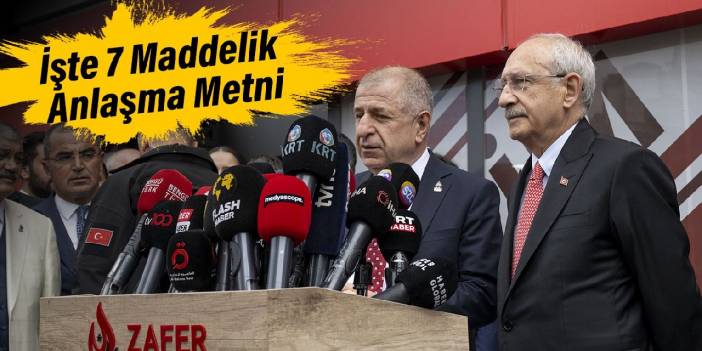 Türkiye'nin Gözü Bu Açıklamadaydı... Ümit Özdağ: Kemal Kılıçdaroğlu'nu Destekleme Kararı Aldık