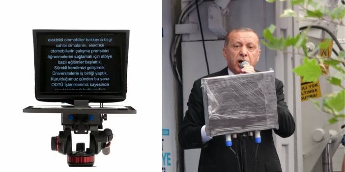 Prompter Nedir, Nasıl Çalışır? Prompter Ne İşe Yarar?  Erdoğan Prompter Olmadan Neden Konuşamıyor?