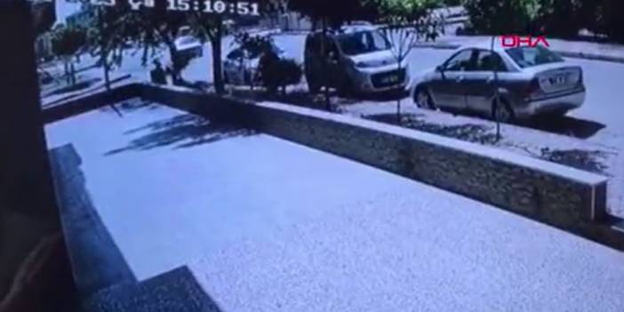 Gündüz vakti, sokak ortasında motosikleti böyle çaldı