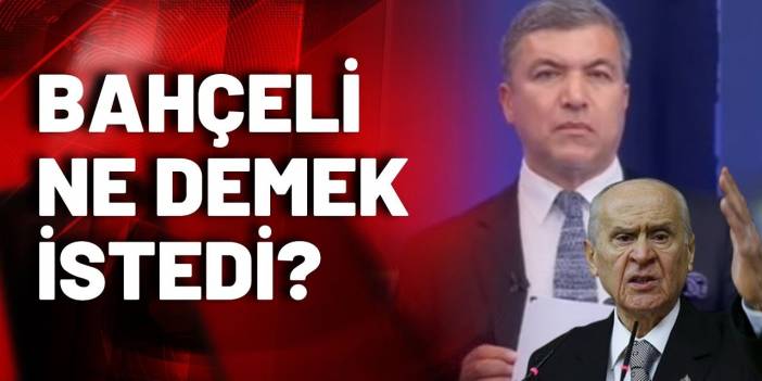 Bahçeli'den seçim sonrası ilk açıklama: İnşallah Türkiye değişmez