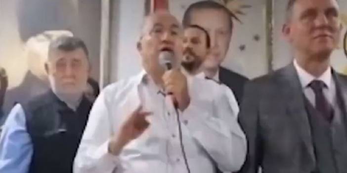 AKP'li Başkanın zafer konuşması: Orasına girmiştir inşallah