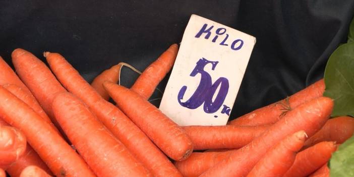 Fiyatı anormal arttı, havucun kilosu 50 TL oldu