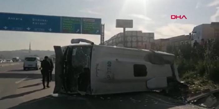 13 kişi yaralanmıştı: Gebze'deki kazanın görüntüleri ortaya çıktı