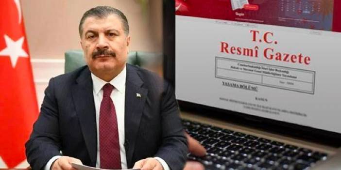 Resmi Gazete'de yayımlandı! Teşvikin ballısı Bakan Koca'nın kardeşine