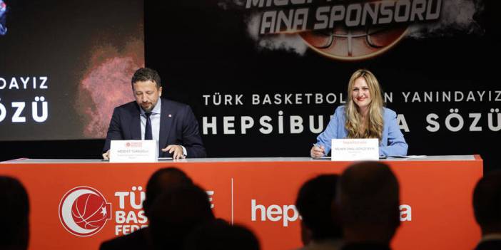 Türkiye Basketbol Federasyonu ile Hepsiburada  Arasında Sponsorluk Sözleşmesi İmzalandı