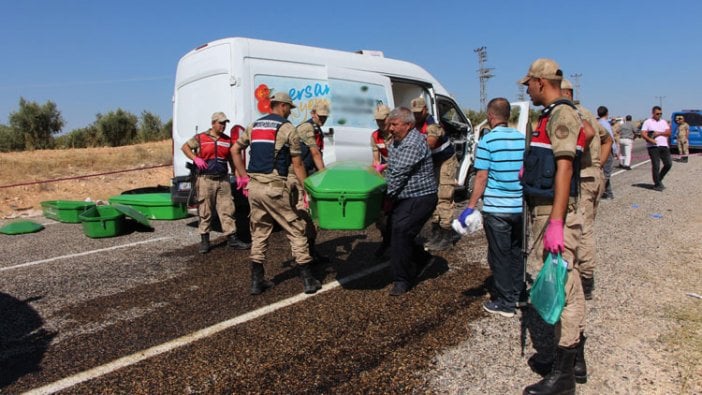 Gaziantep'te feci kaza