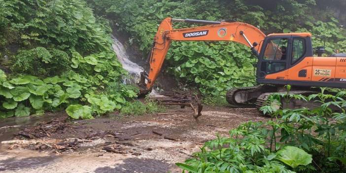 Ordu'da sağanak nedeniyle 94 noktada heyelan oldu