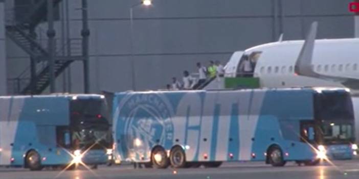 Inter ve Manchester City İstanbul'a geldi