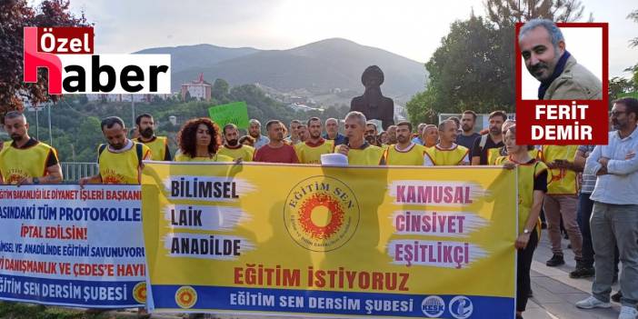 Tunceli’de Okullara İmam ve Vaiz atanmasına tepki gösterildi