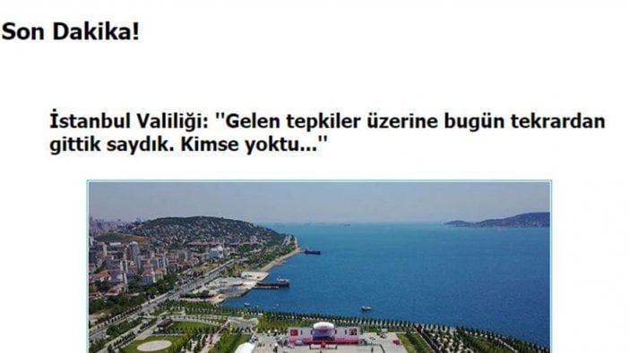 Zaytung, İstanbul Valiliği’ni fena Tİ’ye aldı