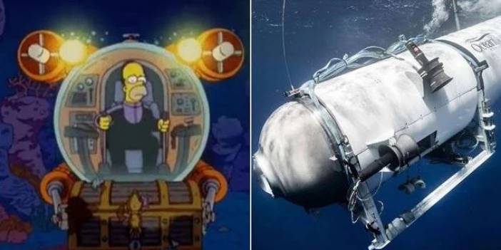 Simpsonlar, Titanik’i Ziyaret Ederken Parçalanan Denizaltı Titan'ı da Bildi!