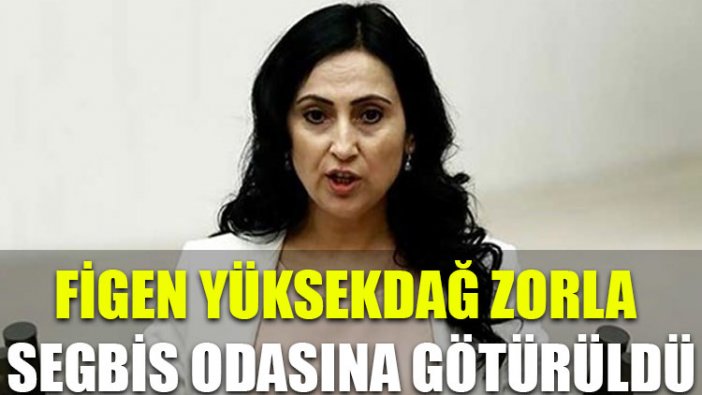 Figen Yüksekdağ zorla SEGBİS odasına götürüldü