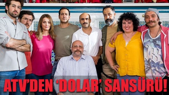 ATV'den 'dolar' sansürü!