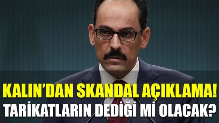 İbrahim Kalın'dan skandal açıklama: Karma olmayan eğitim de verilebilir