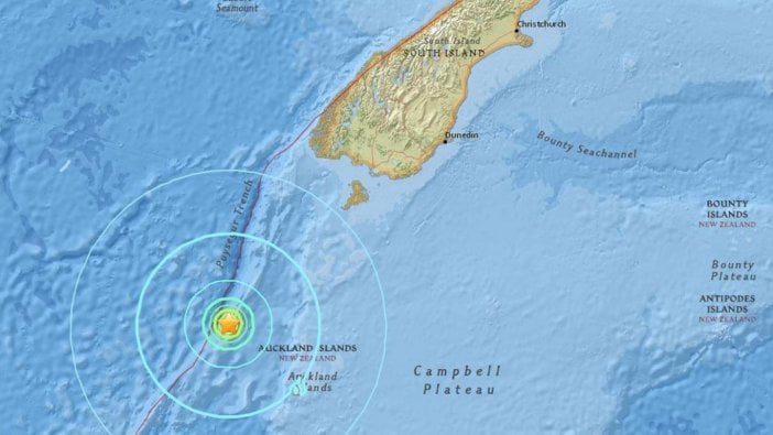 Yeni Zelanda’da korkutan deprem!