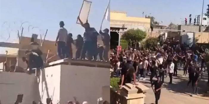 İsveç'in Irak Büyükelçiliği'ne Baskın!