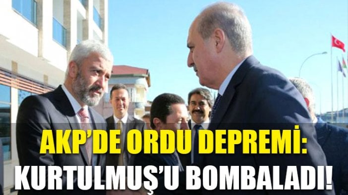 AKP'de Ordu depremi: Kurtulmuş'u bombaladı!