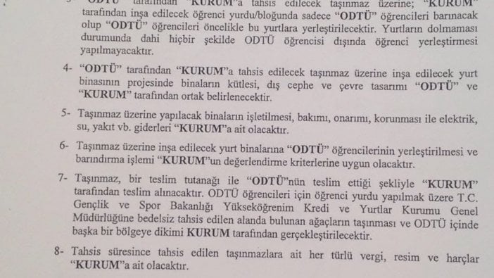 ODTÜ'ye KYK yurdu: 4-5 bin ağaç kesilecek iddiası!