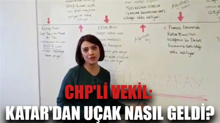 CHP'li vekil 'herkesin anlayabileceği gibi' anlattı: Katar'dan uçak nasıl geldi?