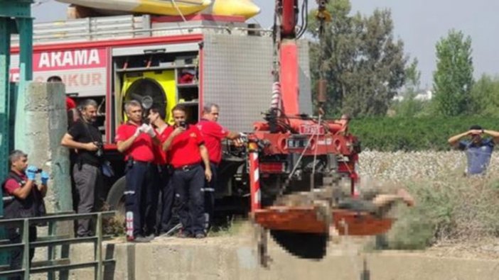 5 gündür kayıptı, cesedi kanalda bulundu