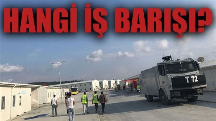 Hangi iş barışı?