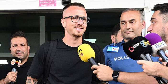 Angelino Galatasaray için İstanbul'a geldi! İşte ilk sözleri