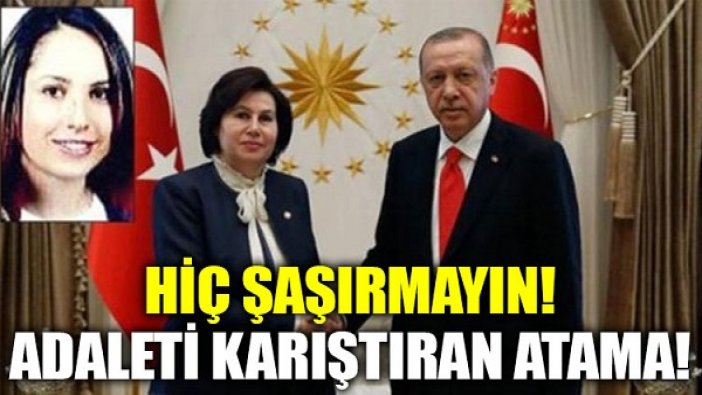 Danıştay Başkanı'nın kızı Beştepe'ye atandı!