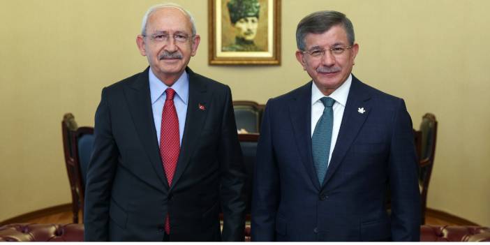 Davutoğlu'ndan Kılıçdaroğlu'na Ziyaret