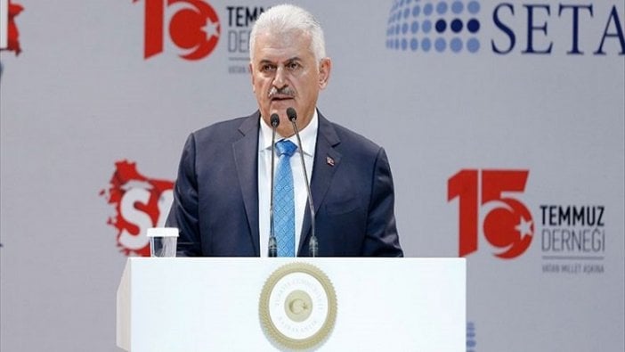 Binali Yıldırım FETÖ'nün siyasi ayağına ilişkin konuştu