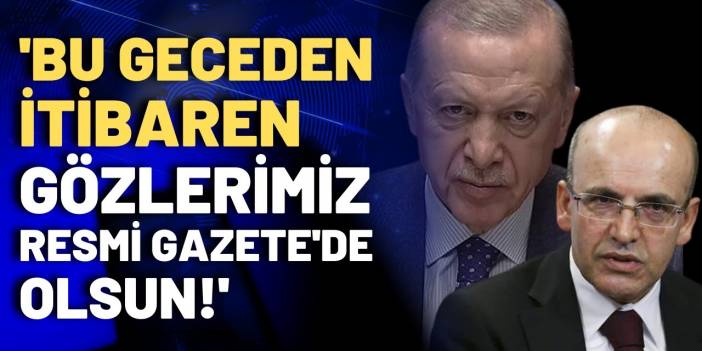 Ekonomiyi sarsacak uyarı: Erdoğan zaman kazanmaya &ccedil;alışıyor, Mehmet Şimşek uzun s&uuml;re g&ouml;rev yapamaz!