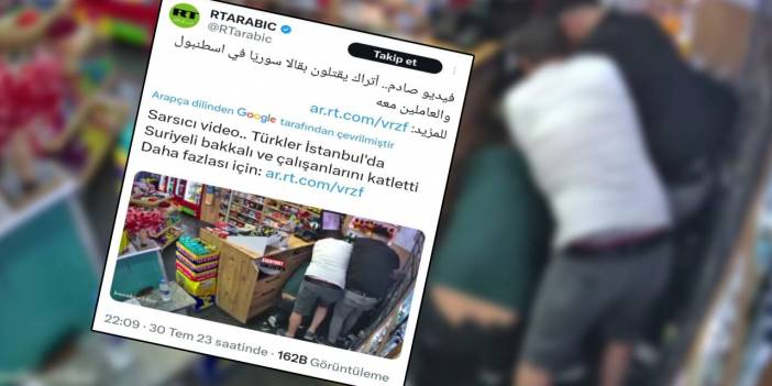 Devlet Medyası Esenyurt'taki Vahşeti B&ouml;yle Servis Etti: 'T&uuml;rkler, Suriyeli Bakkalı Katletti'