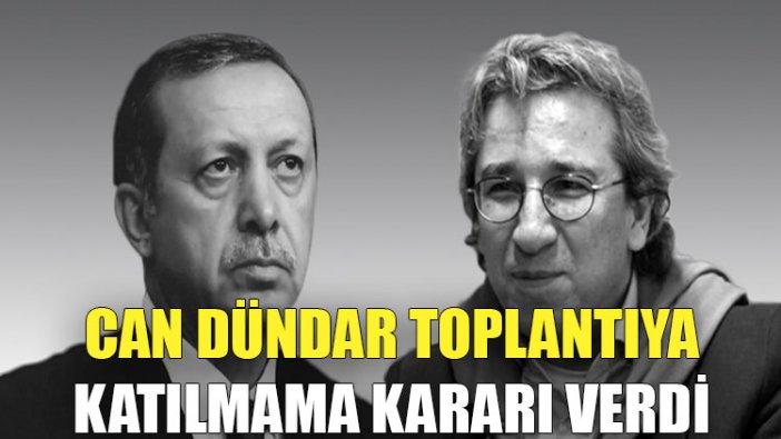 Can Dündar Almanya'daki basın toplantısına katılmayacak: İşte nedeni