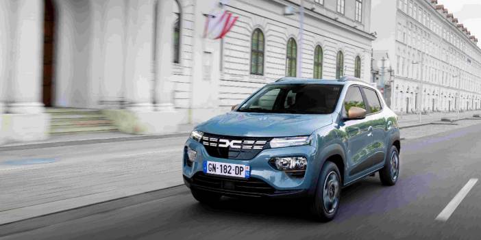 En ucuz elektrikli otomobil unvanı Dacia Spring'de