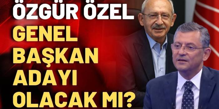 Özgür Özel'den Genel Başkanlık çıkışı! Aday olacak mı?