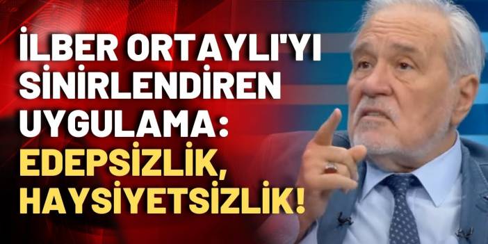 İlber Ortaylı: Suriyeliler ne yapıyor?