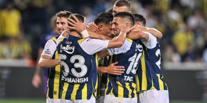 Fenerbahçe Kadıköy'de Avantajı 3 Golle Kaptı