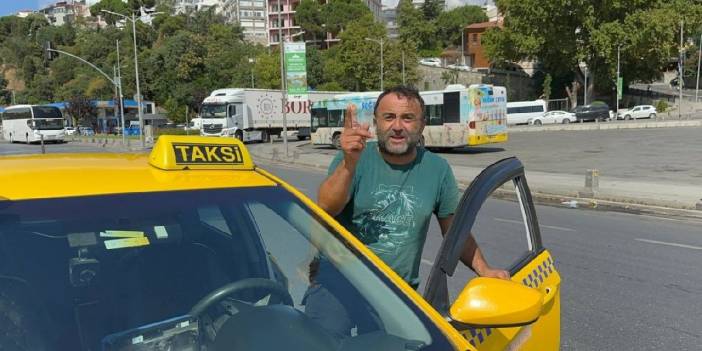 Türkiye Denetime Takılan Taksiciyi Konuşuyor: İşte O Görüntüler